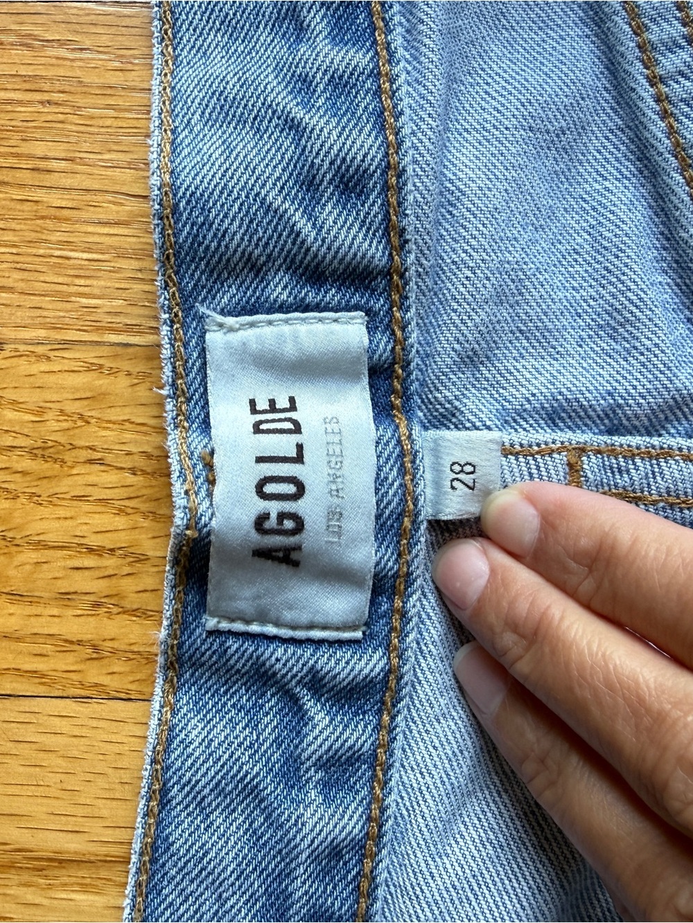 AGOLDE - Lana, Women's Straight Leg Jeans - Picture 2 of 5